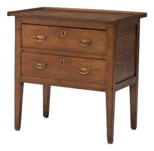 Antique Two-Drawer Chest, 1800