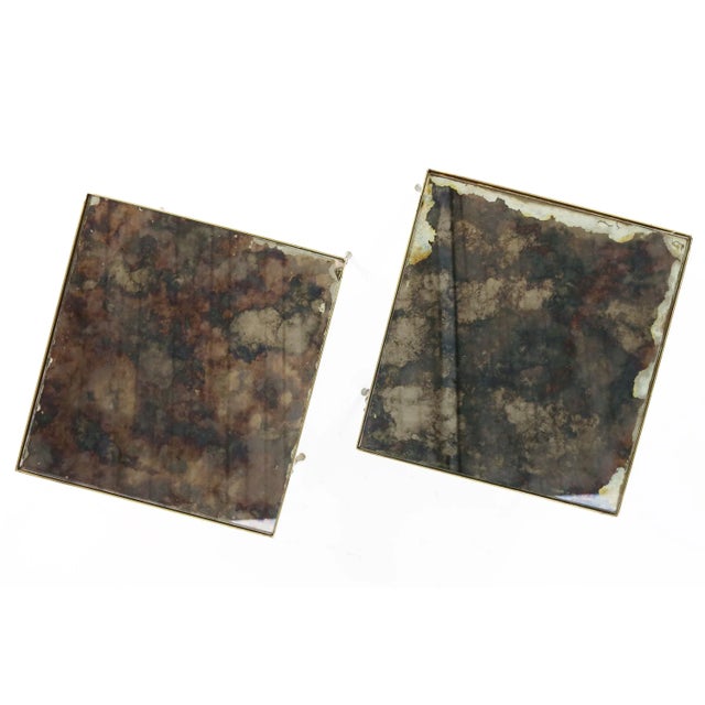 Mid-Century Modern French Side Tables by Maison Bagues, 1950s, Set of 2 For Sale - Image 3 of 11