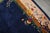 Floral Chinese Art Deco Carpet, 7' X 8'9'' For Sale In New York - Image 6 of 11