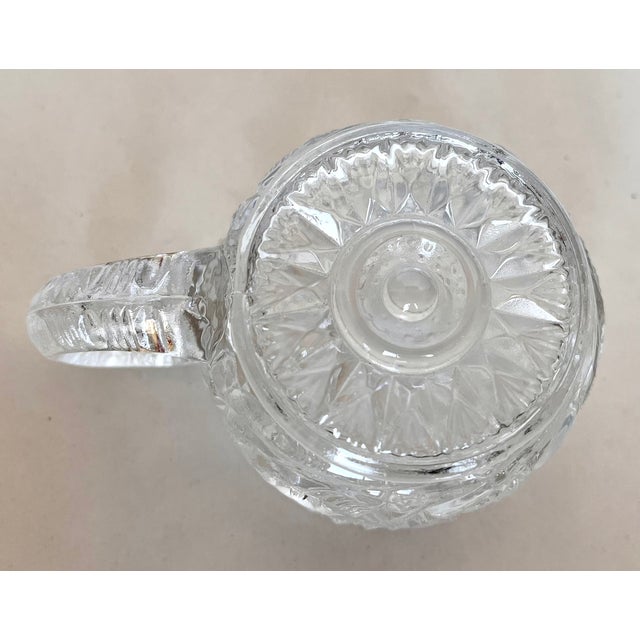 Glass Vintage l.e. Smith Glass Pinwheel and Stars Punch Glasses - Set of 18 For Sale - Image 7 of 11