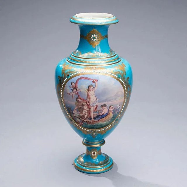 The Birth of Venus Vase from Sevre For Sale - Image 3 of 8