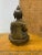 Figurative Late 19th Century Patinated Bronze Lotus Blossom Buddha For Sale - Image 3 of 7