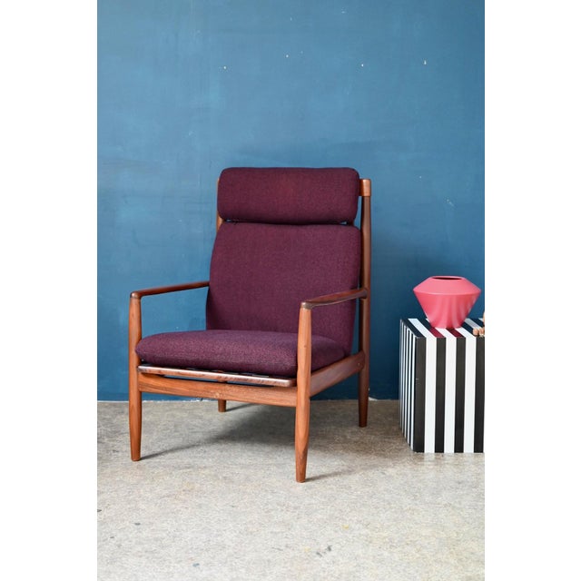 Scandinavian Danish Lounge Chair from Grete Jalk, 1960s For Sale - Image 3 of 18