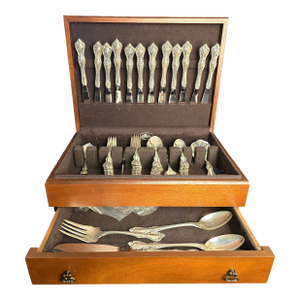 Debussy by Towle 1959 Sterling Silver Flatware 12-Place Set, 88 Pieces