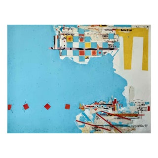 Sam Middleton, Untitled, Drawing Collage and Mixed Media on Paper For Sale