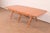 A gorgeous and very versatile Mid-Century Modern solid maple "wishbone" drop-leaf extension dining table By Heywood...