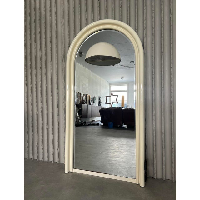 Vintage Illuminated Mirror with Built-In Socket, 1970s For Sale - Image 9 of 10