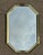 Karl Springer Brass Framed Octagonal Vintage Decorative Beveled Mirror 36” For Sale - Image 4 of 8