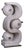 Hugo Verheyen, Incomprehension I Sculpture, 1980s, Carrara Marble and Chromed Metal For Sale