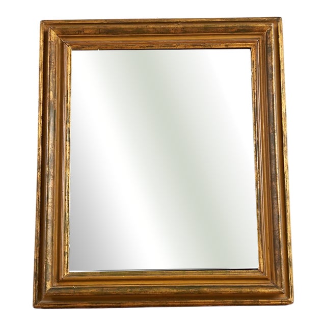 Vintage Mirror with Gilt Frame For Sale