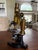 Early 20th Century Bausch & Lomb Brass Microscope in Original Cabinet For Sale - Image 4 of 18