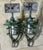 Pair of Antique Bronze Nautical Marine Wall Sconces, or Convoy Lights For Sale - Image 10 of 11