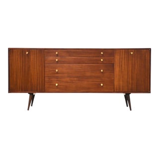 Mahogany Credenza by Harvey Probber For Sale
