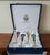 Late 20th Century Faberge Crystal Palais Royal Cordial Glasses, Set of 4 With Box For Sale - Image 10 of 13