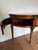 Brown 1940s Joseph Gerte Custom Demilune Inlaid Mahogany Server or Sideboard For Sale - Image 8 of 12