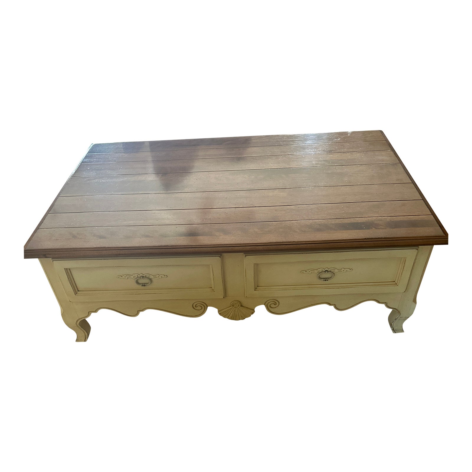 Ethan Allen Country French Coffee Table Chairish