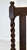 Stickley Brothers Stickley Brothers Mission Oak Bench Settee Slat Back Barley Twist Legs For Sale - Image 4 of 11