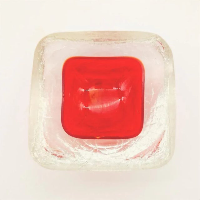 Murano Glass Ashtray, Italy, 1950s, in Flawless conditions. Designed 1950 to 1959 I have official proof of authenticity...