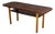 Danish Mid Century Modern Teak Coffee Table With Lower Shelf 1960s For Sale