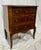 French Late 18th Century Louis XV Style Inlaid Mahogany Petite Commode For Sale - Image 3 of 9