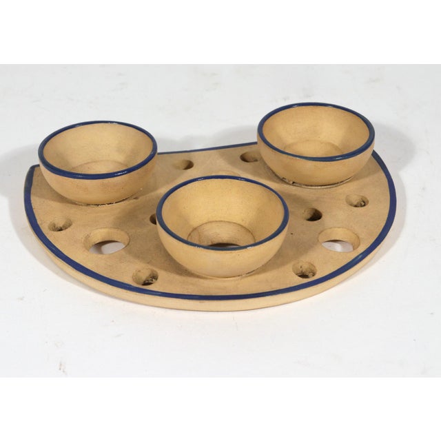 Early 19th Century Regency Geometry: A Pair of Diced Caneware Bough Pots For Sale - Image 5 of 12