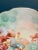 Antique Hand-Painted Bavarian Floral Cake Plate With Gold Trim Handles For Sale - Image 9 of 11