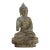 Serene Prescence, Antique Verdigris Bronze Buddha Sculpture For Sale