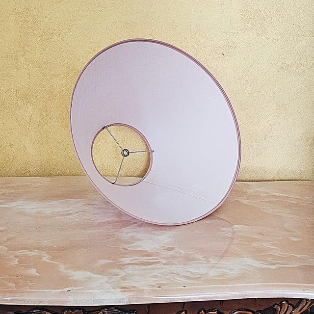 Vintage Murano Amber Art Glass Table Lamp | Neoclassical Italian Style | 1960s For Sale - Image 15 of 18
