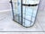 1970s Vintage Brass & Gunmetal Curved Display Cabinet Styled After Mastercraft For Sale - Image 13 of 13