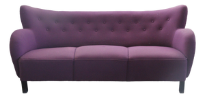 Danish Club Sofa by Fritz Hansen & Flemming Lassen, 1930s