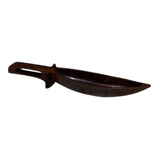 1970s Souza Rio Handmade Brazilian Jacaranda Rosewood Bowl For Sale