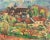 "Hungarian Landscape" by Leonid Unik, Post-Impressionist Oil For Sale