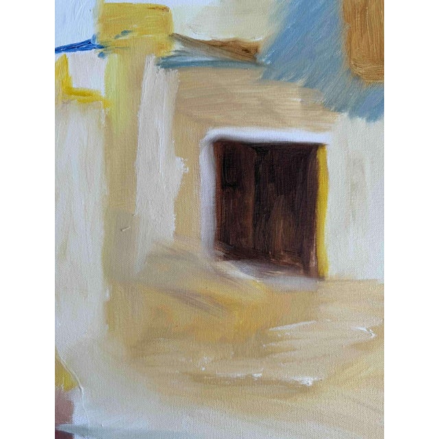 Abstract Acrylic Painting on Canvas For Sale - Image 4 of 5