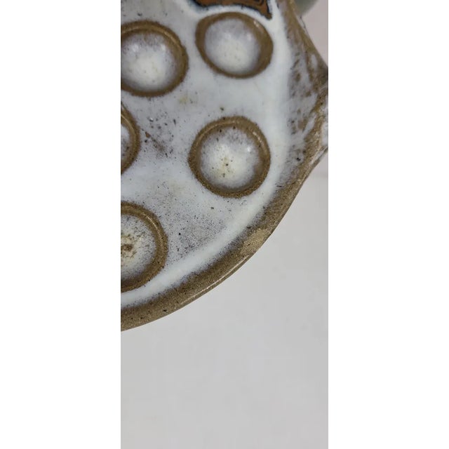 Stoneware Snail Plates / Dishes, 1980s, Set of 8 For Sale - Image 9 of 11