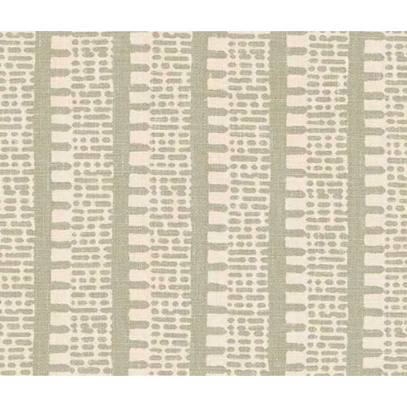 A sophisticated play on a traditional stripe, it's delightfully graphic yet subdued. Also available as a wallcovering....