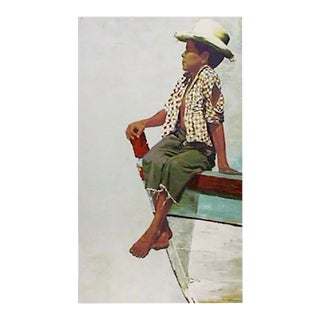 Vic Herman, Little Fisherman From Boca Del Rio, Lithograph For Sale