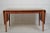 Swedish Modern Teak and Beech Dining Table or Desk attributed to Nils Jonsson for Hugo Troeds, 1960s For Sale - Image 3 of 11
