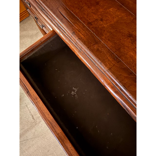 Early 21st Century Welsh-Style Wood Hutch With Drawers, Two Piece For Sale - Image 5 of 12