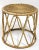 Bamboo and Wicker Drum Table For Sale - Image 10 of 10