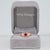 Modern Aaa Burma Ruby Ring With Earth-Mined Diamond Accents in Solid 14k Gold, 5mm, Size 6.75 For Sale - Image 3 of 9