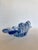 Italian Murano Summeroso Blown Glass Blue Ashtray For Sale - Image 3 of 8