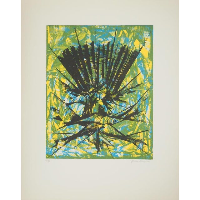Jimmy Ernst, Surrealist Flight, Original Lithograph For Sale - Image 6 of 6
