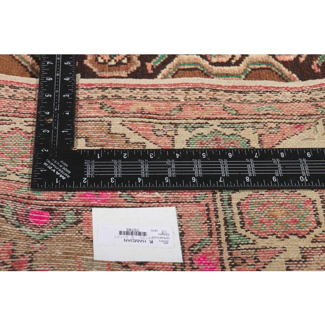 Vintage Persian Nahavand Hamadan Rug - 04’05 X 07’07. For Sale In Dallas - Image 6 of 9