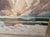 Modern Mountain Landscape, 20th Century, Gouache, Framed For Sale - Image 3 of 12
