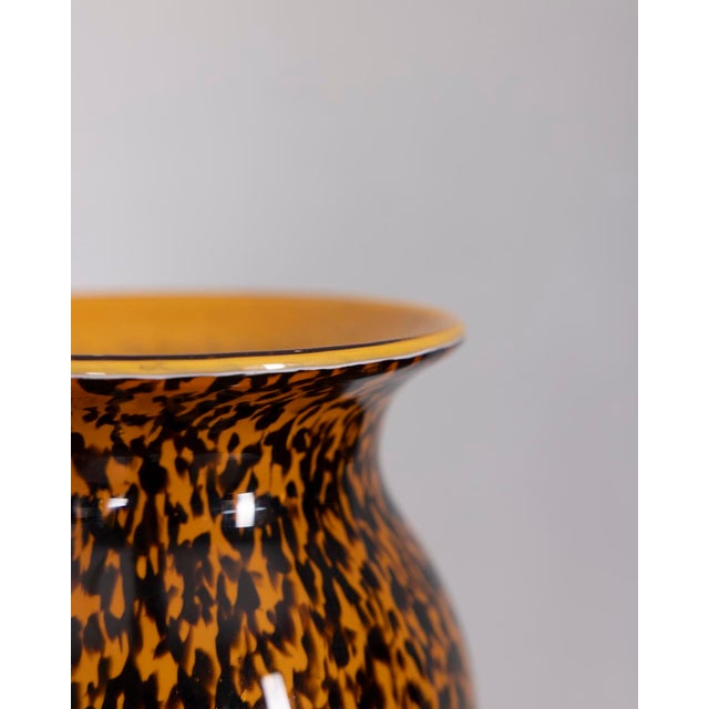 Vintage Murano Blown Glass Vase, 1980s For Sale - Image 6 of 7