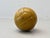 Vintage Leather Ball, 1960s For Sale - Image 9 of 9