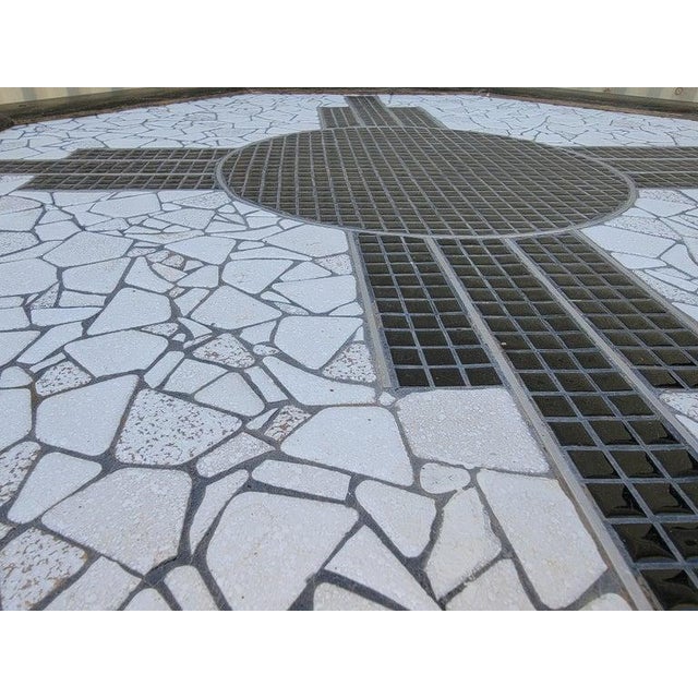 Mid 20th Century New Mexico Tile / Pedestal Table For Sale In Los Angeles - Image 6 of 7