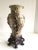1920s Chinese Soapstone Hand Carved Floral & Bird Vase For Sale - Image 4 of 11