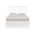 Constructed with mahogany and in a lightly distressed Architectural white finish. This beautifully crafted bedframe...