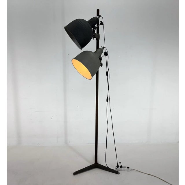 1960s Mid-Century Italian Photo Film Studio Floor Spot Light Lamp, 1960s For Sale - Image 5 of 12